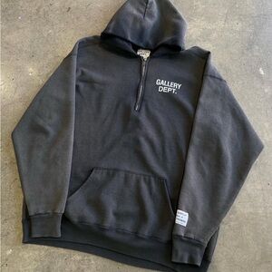 Gallery Dept. Charcoal Men's Hoodie Sweatshirt XL